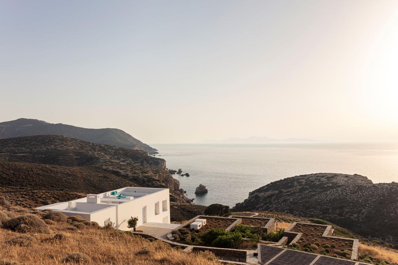Το Avlakia House από ψηλά/ Φωτογραφία: Γιώργος Κορδάκης