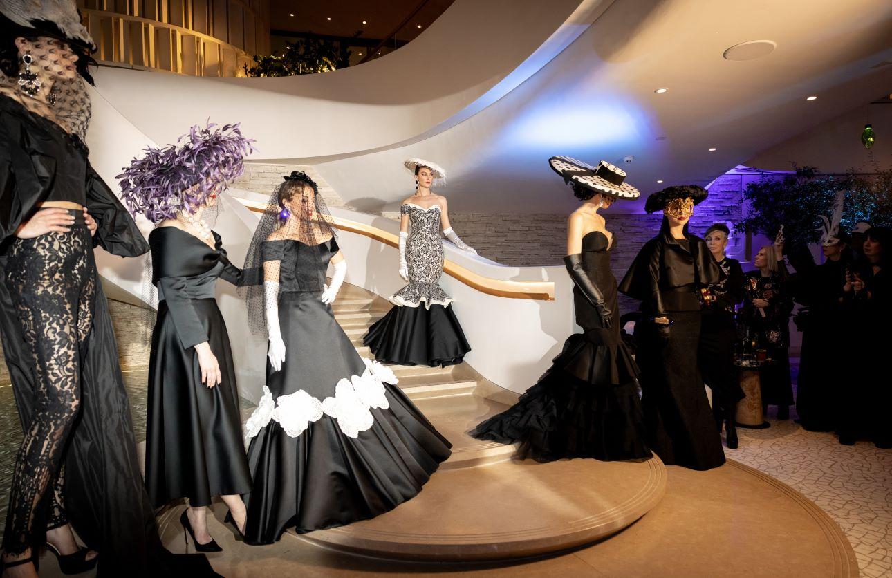 Η βραδιά κορυφώθηκε με το couture moment του Maison Zoulias/ Φωτογραφία: Studio Panoulis Photo Agency 