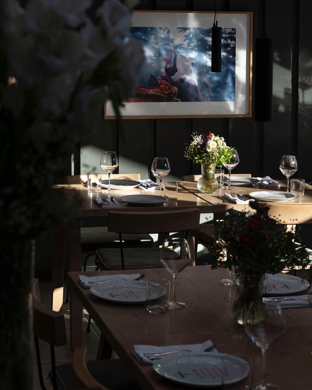 Ο χώρος του εστιατορίου