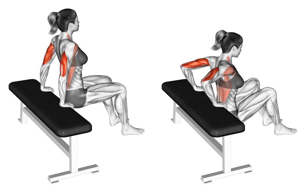 Την ίδια άσκηση μπορείτε να την κάνετε χρησιμοποιώντας μια καρέκλα. Φωτογραφία:  www.inspireusafoundation.org  