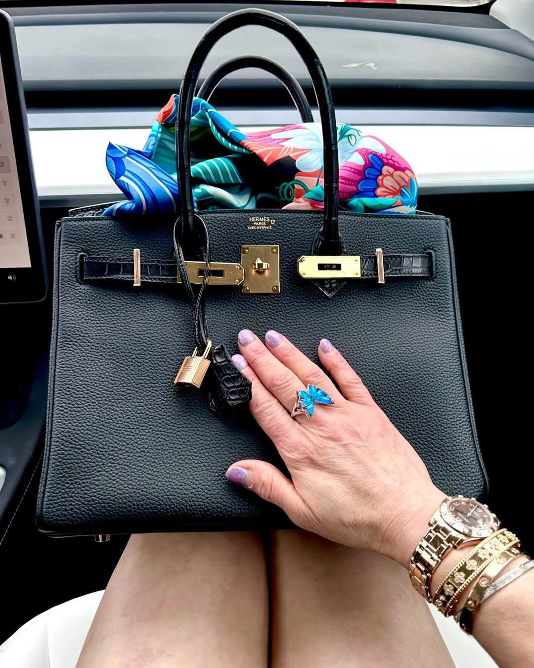Tσάντα Hermès Birkin/ Φωτογραφία: Instagram