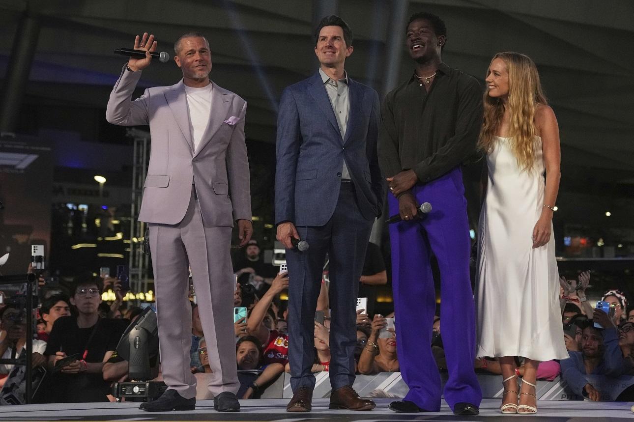 Brad Pitt, Joseph Kosinski, Damson Idris και Kerry Condon/ AP Images