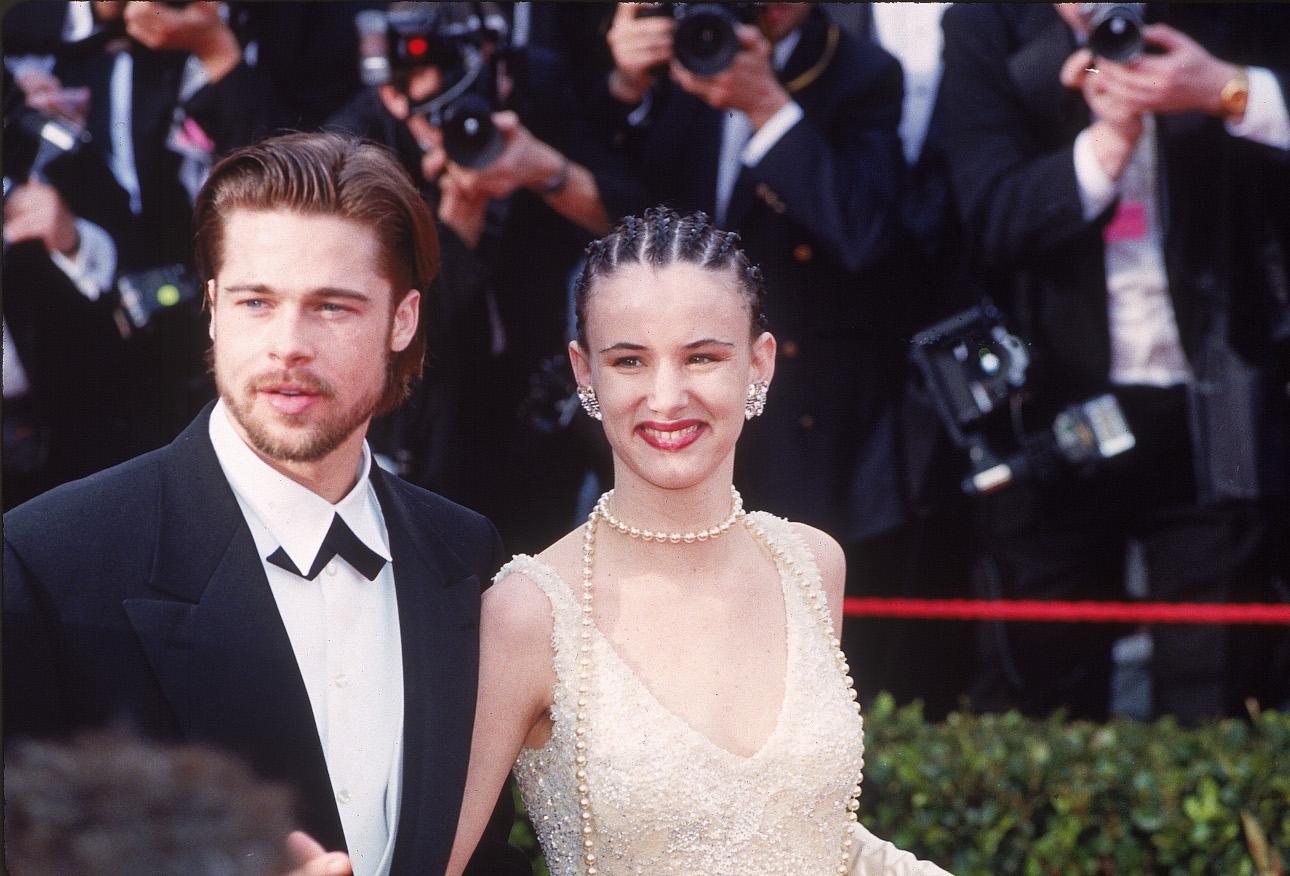 Ο Μπραντ Πιτ με τη Τζούλιετ Λιούις το 1992/Φωτογραφία: AP Photo