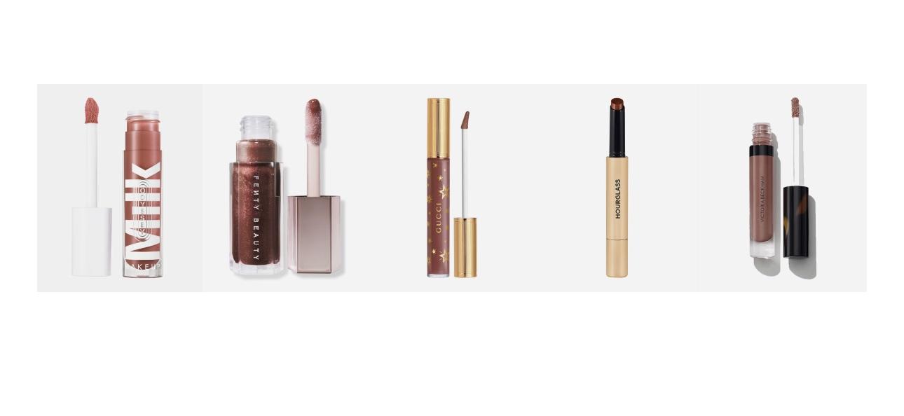 Milk GlossFenty Beauty glossGucci glossHourglass glossVictoria Beckham gloss
