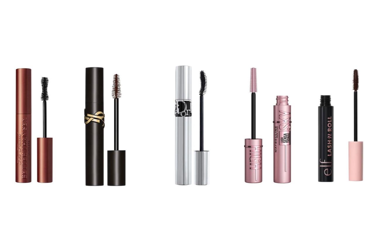 Too Faced Better Than Sex Mascara in ChocolateDior Diorshow Iconic MascaraMaybelline Lash Sensational Sky High Lengthening Mascarae.l.f. Lash N' Roll MascaraL'Oreal Mascara