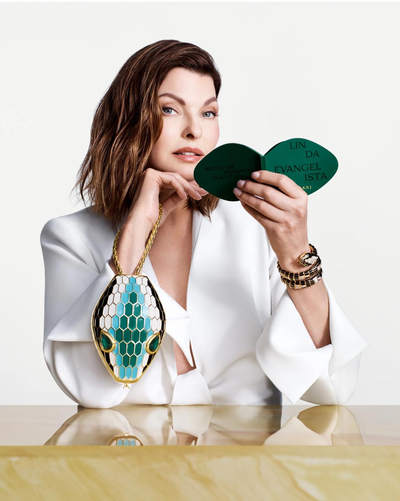 Λίντα Εβαντζελίστα/ Courtesy of Bvlgari
