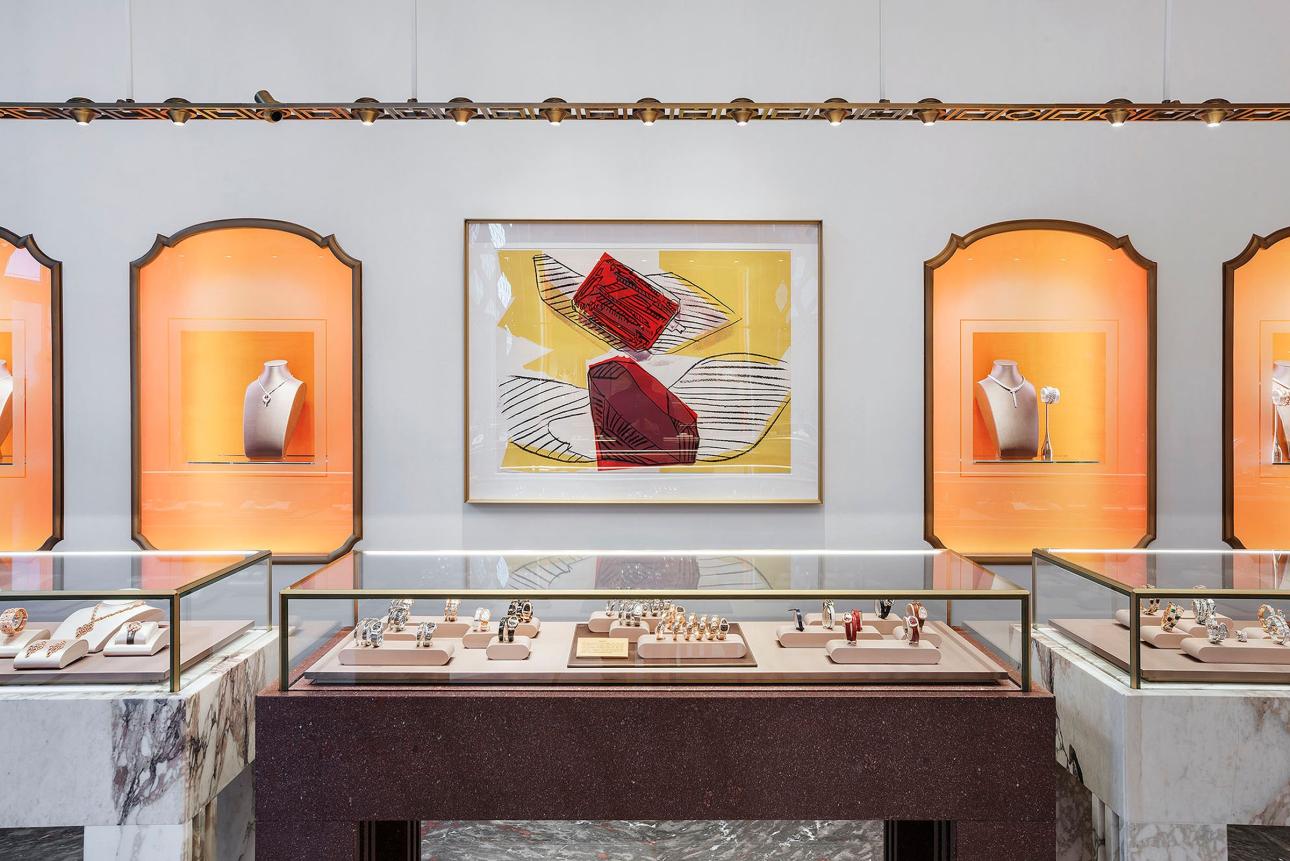 Η μπουτίκ της Bvlgari στη Νέα Υόρκη/ Φωτογραφία: Peter Marino Architect