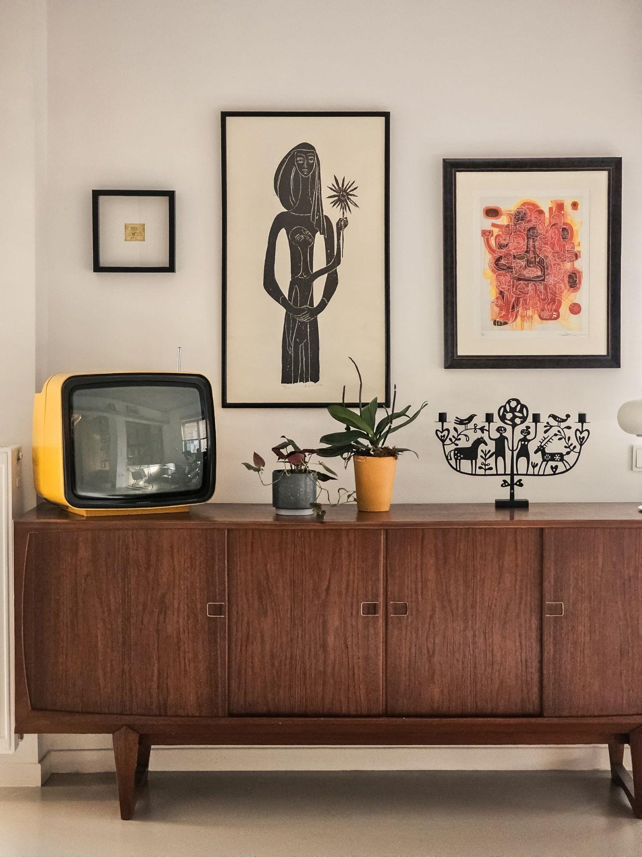 Vintage στοιχεία στη διακόσημηση του σπιτιού/ Φωτογραφία: Βασίλης Θανόπουλος  