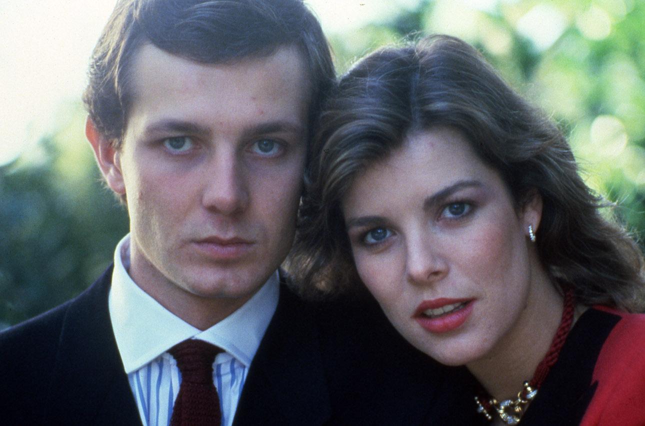 Ο Στέφανο Κασιράγκι με τη Καρολίνα του Μονακό/Φωτογραφία: AP Photo