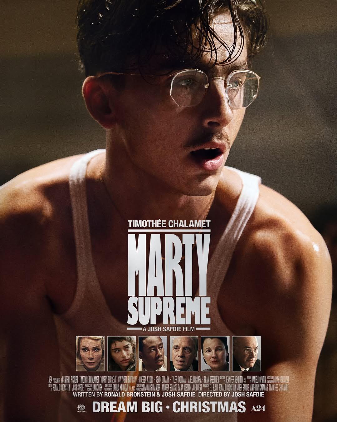 Ο Τιμοτέ Σαλαμέ στην ταινία «Marty Supreme»/ Φωτογραφία: Instagram/ @martysupreme