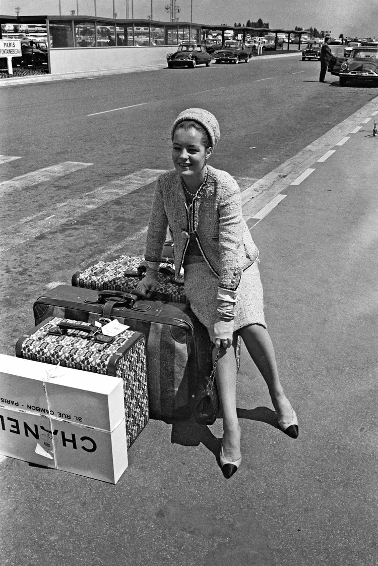 Ρόμι Σνάιντερ/ Photo: Dalmas/SIPA courtesy of Chanel