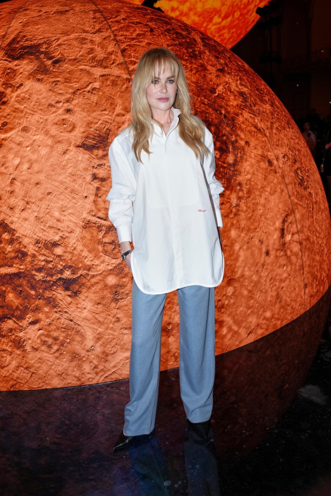 Η Νικόλ Κίντμαν στο show της Chanel S/S 2026/ AP images