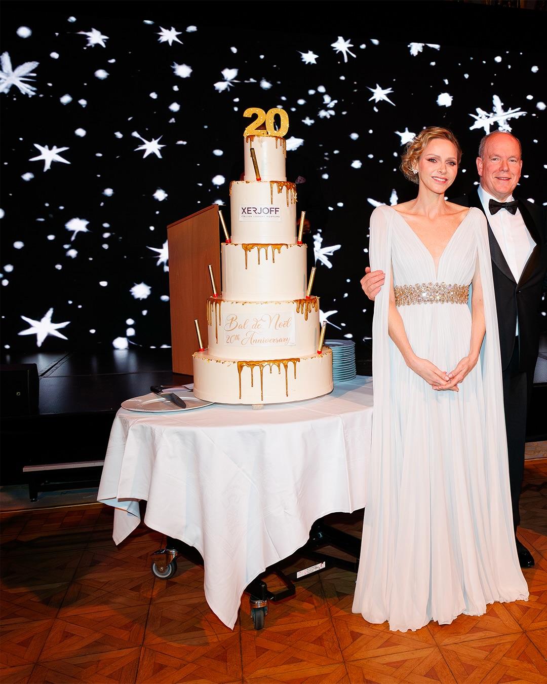 Η πριγκίπισσα Σαρλίν με τον πρίγκιπα Αλβέρτο/ Φωτογραφία: Instagram/ @palaisprincierdemonaco 