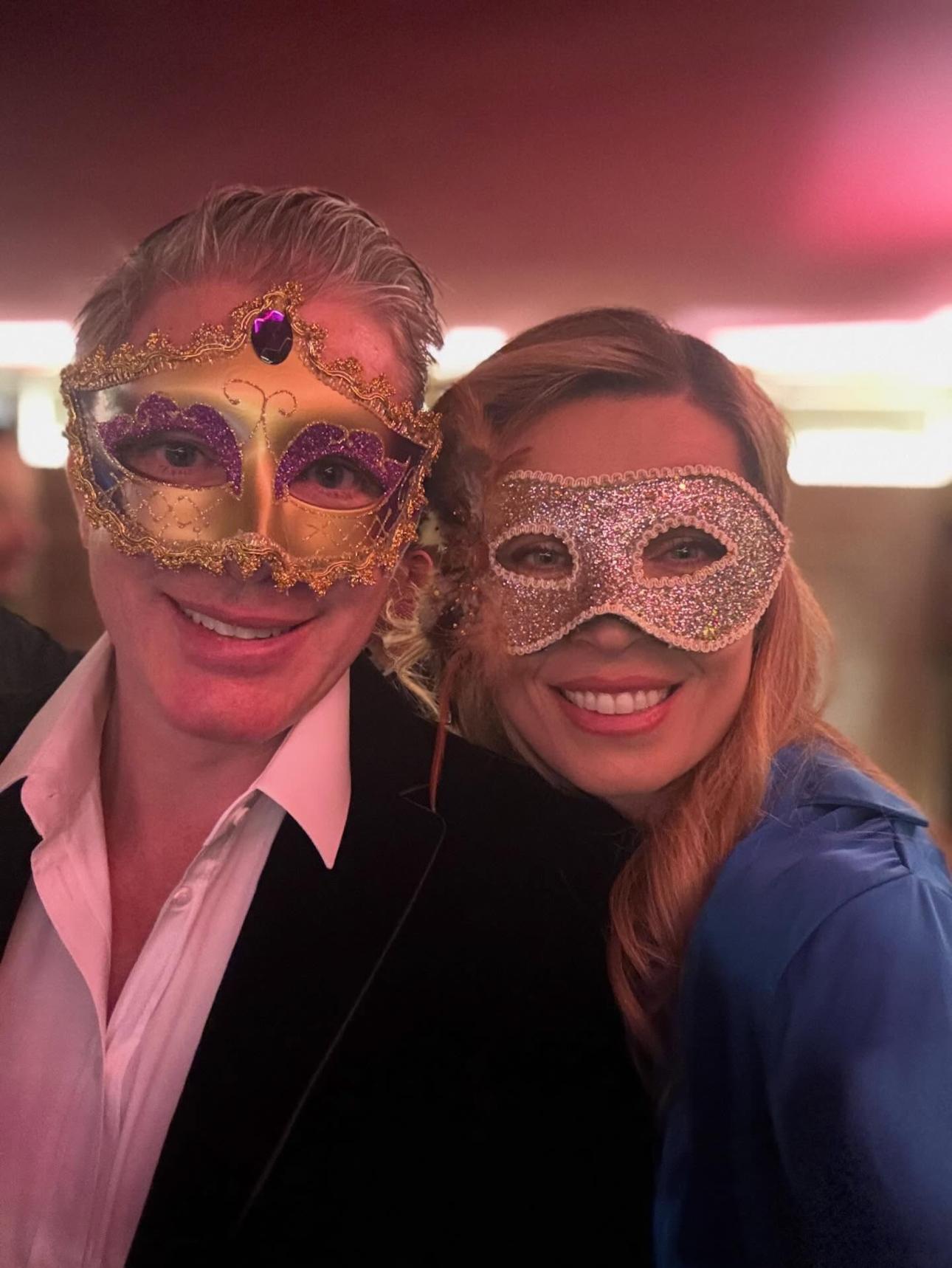 Μαριέττα Χρουσαλά και Λέων Πατίτσας/Φωτογραφία:Instagram @mariettachrousala