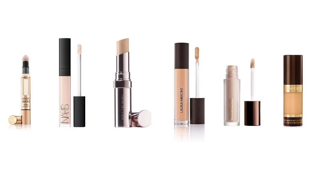 Charlotte Tilbury, Magic Away ConcealerNars Radiant Creamy Concealer La Mer The Concealer LightLaura Mercier, Flawless Fusion Ultra-Longwear ConcealerHourglass, Veil™ Retouching FluidTom Ford Emotionproof Concealer