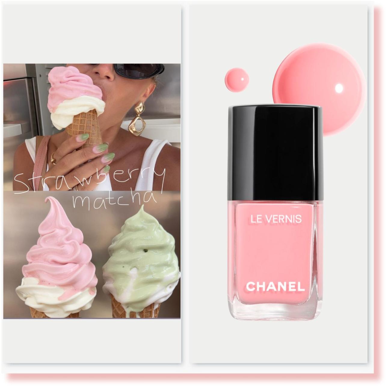 Le Vernis απόχρωση 175 Skieuse, Chanel / Photo credit: Hanna  Schonberg Instagram