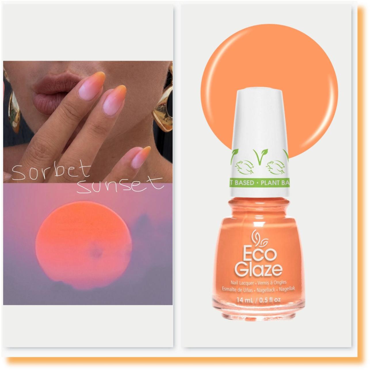 Eco Glaze Nail Lacquer απόχρωση Playful Poppy, China Glaze / Photo credit: Hanna Schonberg Instagram