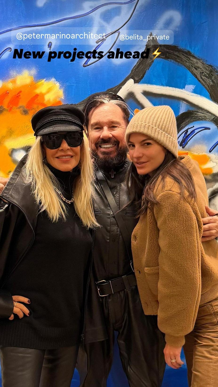 Άννα Βίσση, Peter Marino, Δήμητρα Κούστα/ @belita_private