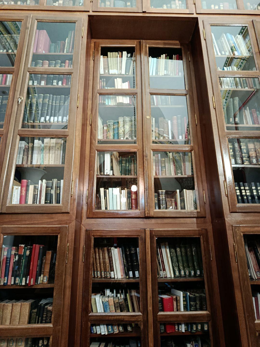 Στη Βιβλιοθήκη/ Φωτογραφία: Χριστίνα Ζάχου