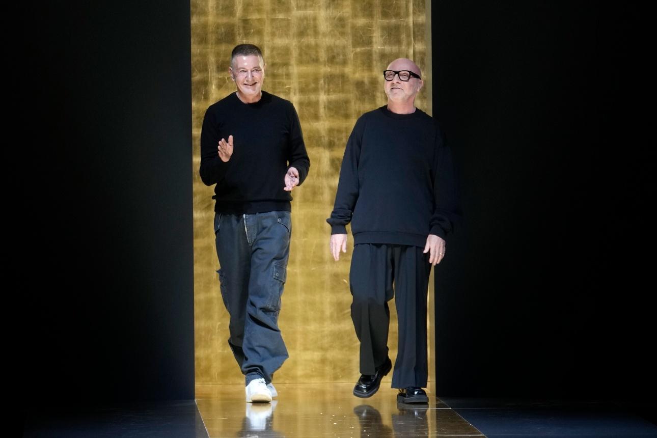 Stefano Gabbana, Domenico Dolce/ AP Images