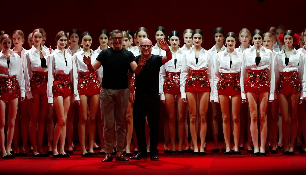 Stefano Gabbana, Domenico Dolce/ AP Images