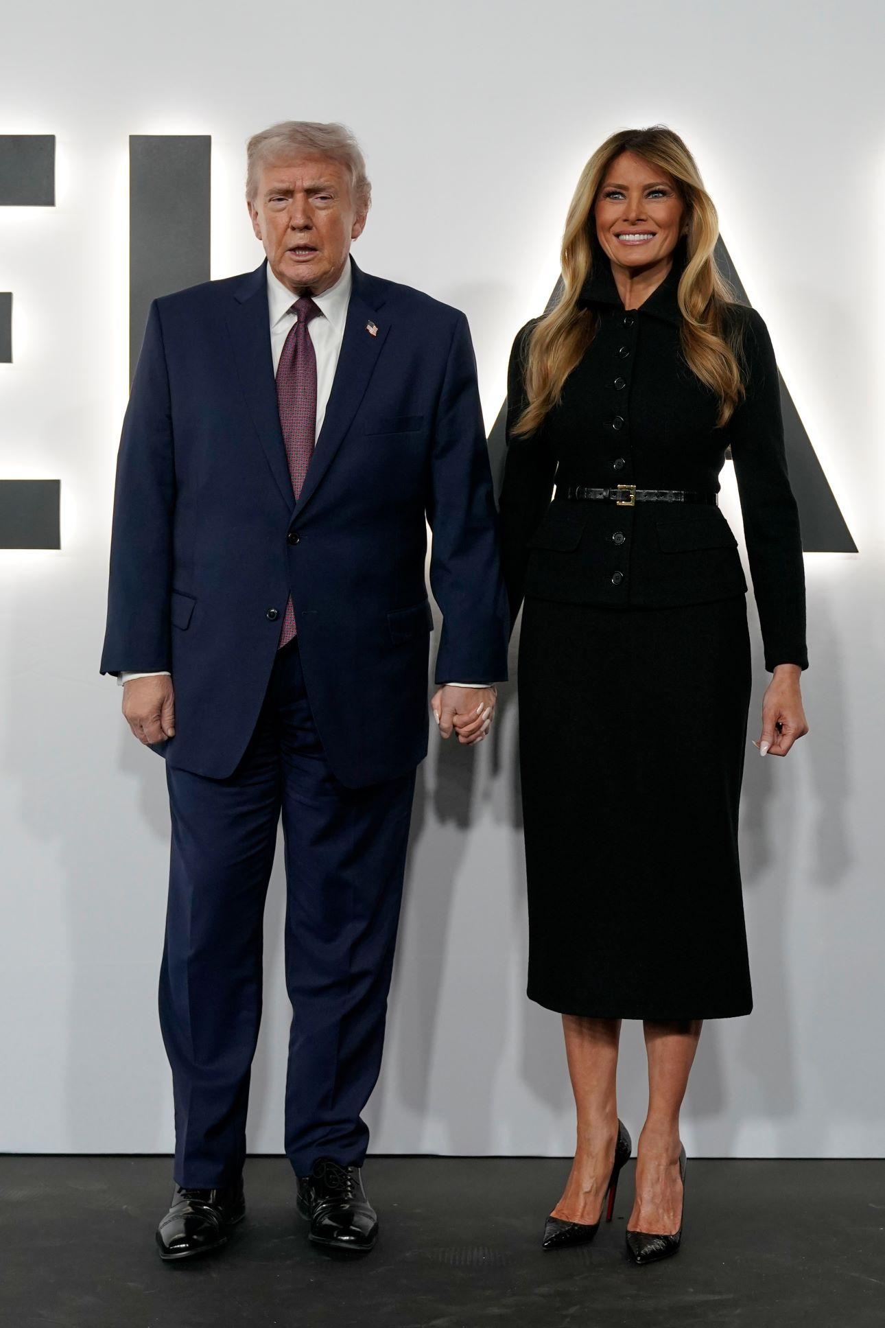 Ο Ντόναλντ και η Μελάνια Τραμπ/ Φωτογραφία: AP