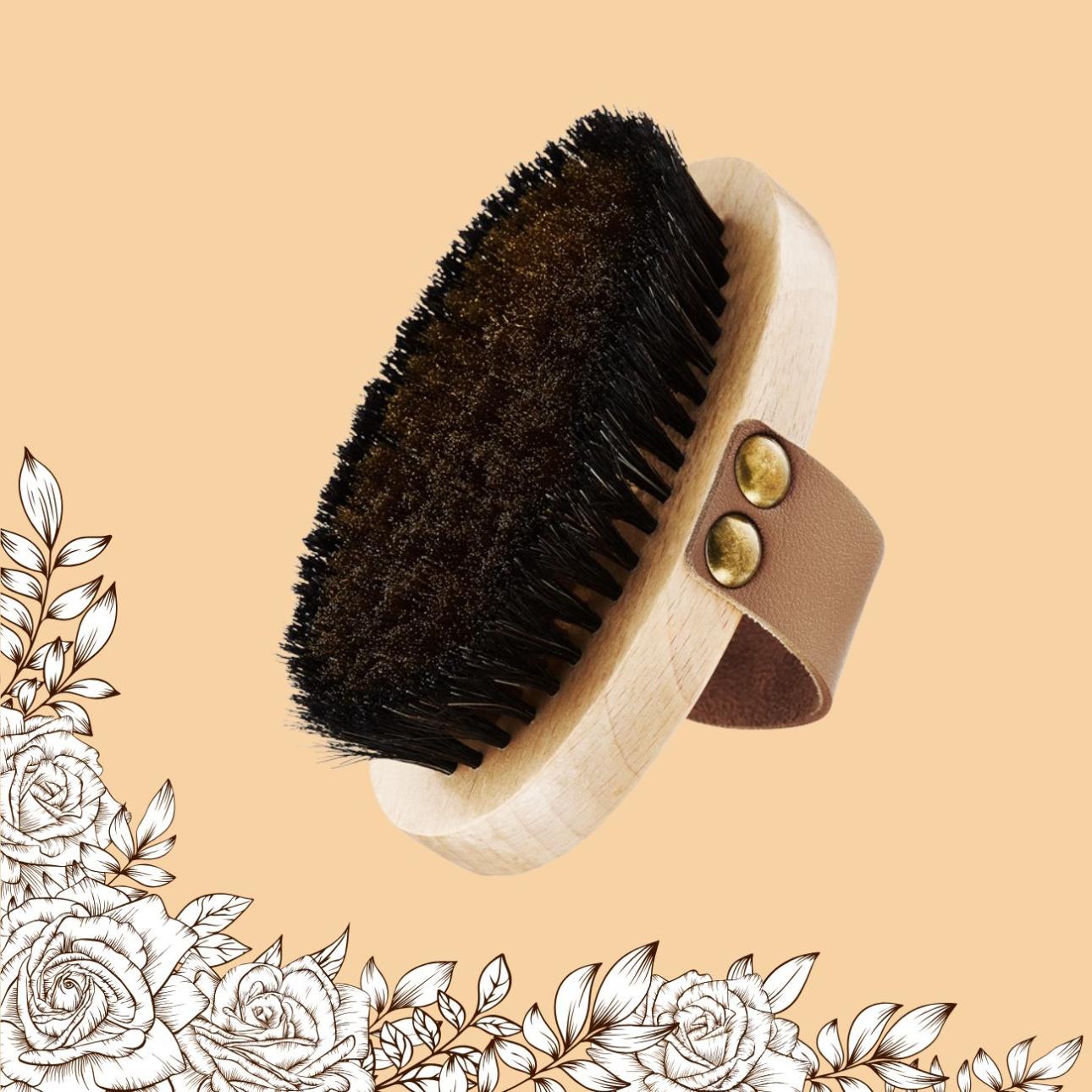  Spa Ionic Dry Body Brush, Glov Βούρτσα για dry brushing στο σώμα με τρίχες μέτριας σκληρότητας, διεγείρει την αιμάτωση, καταπολεμά την κυτταρίτιδα και αφήνει την επιδερμίδα πραγματικά απαλή.  