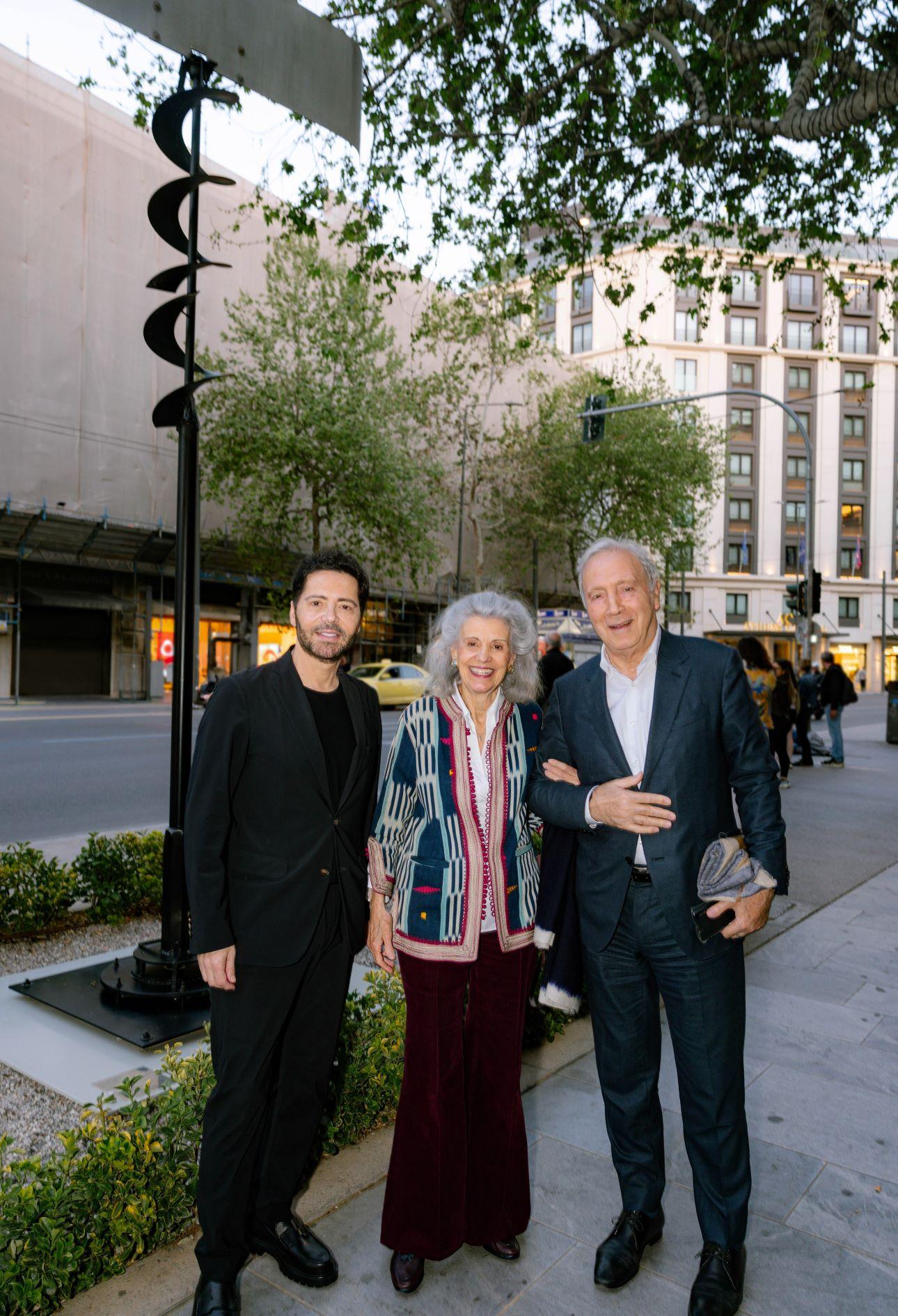 Χρύσανθος Πανάς, Μαρία Εμπειρίκου, Νικόλαος Σταμπολίδης/ Φωτογραφία: Panoulis Studio  