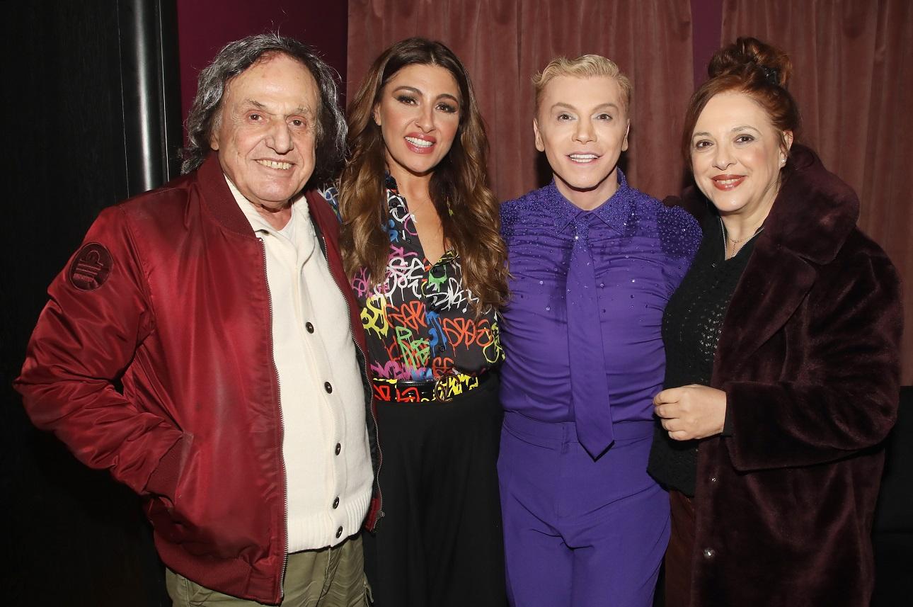 Βασίλης Παπακωνσταντίνου, Έλενα Παπαρίζου, Τάκης Ζαχαράτος, Ελένη Ράντου/ NDP Photo Agency