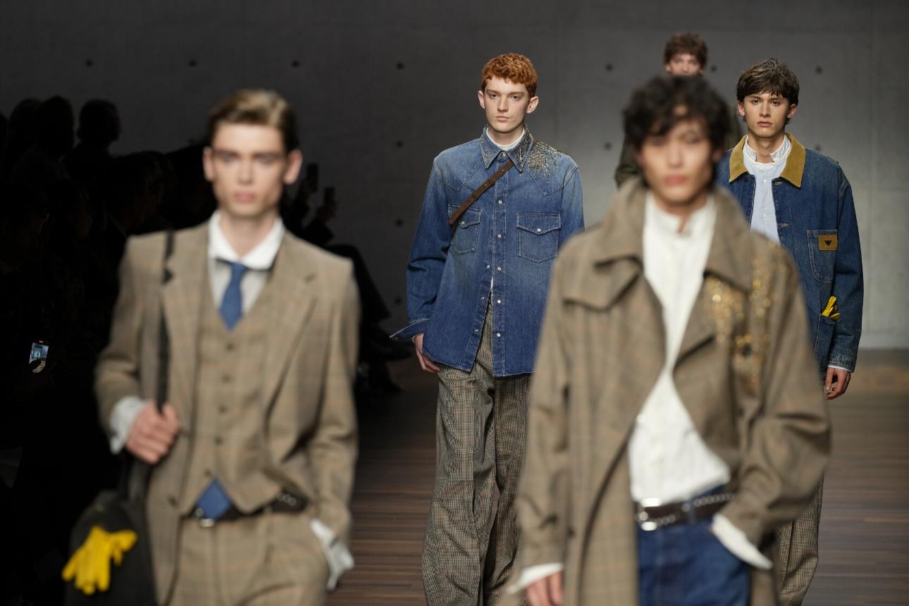 Emporio Armani F/W 2026-2027/ Φωτογραφία: AP Images