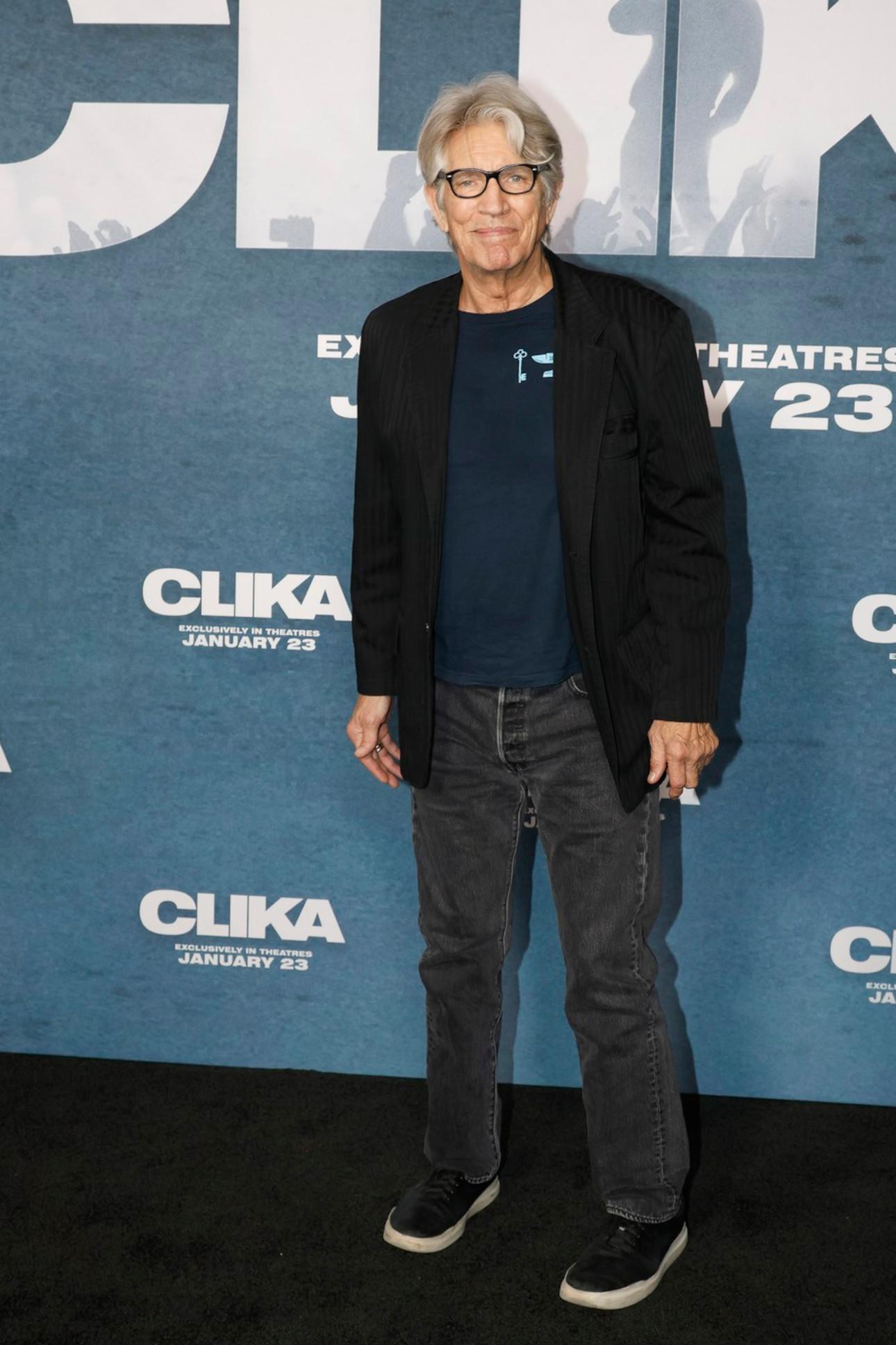 Ο Έρικ Ρόμπερτς στην πρεμιέρα της ταινίας «Clika»/Φωτογραφία: Profimedia 