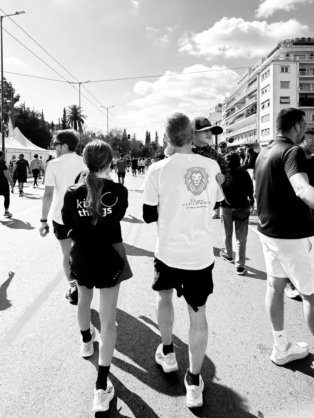 Εριέττα Κούρκουλου και Βύρων Βασιλειάδης με τους γιους τους/ @livewithlove_erietta