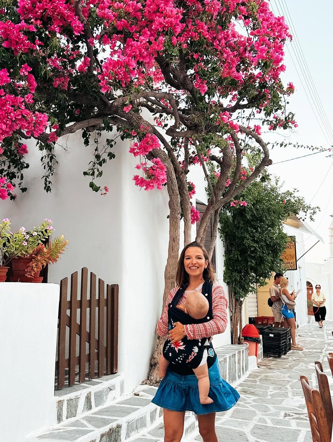 Οι διακοπές της Εριέττας Κούρκουλου στην Πάρο/ @livewithlove_erietta