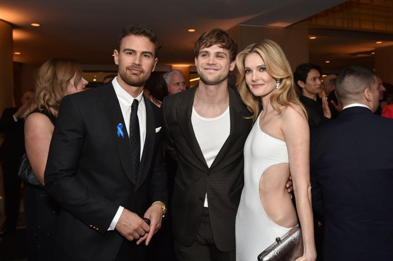 Η Μέγκαν Φάχι με τον σύντροφό της, Λίο Γούνταλ (στη μέση)/ Φωτογραφία: AP