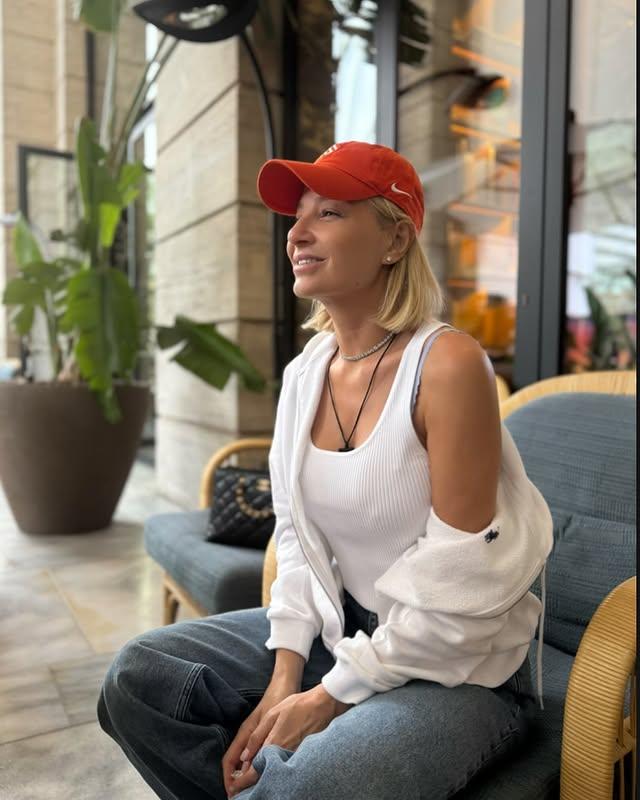 Η Φαίη Σκορδά στη Ρώμη/ @fayskorda