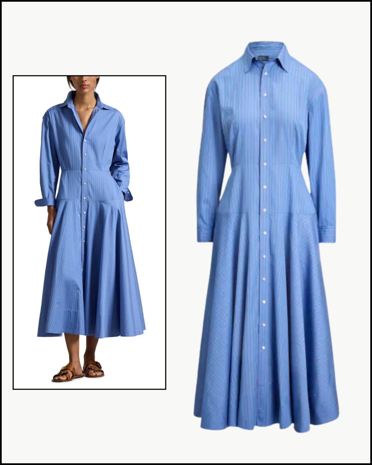 Σεμιζιέ φόρεμα, €345, Polo Ralph Lauren, atticadps.gr