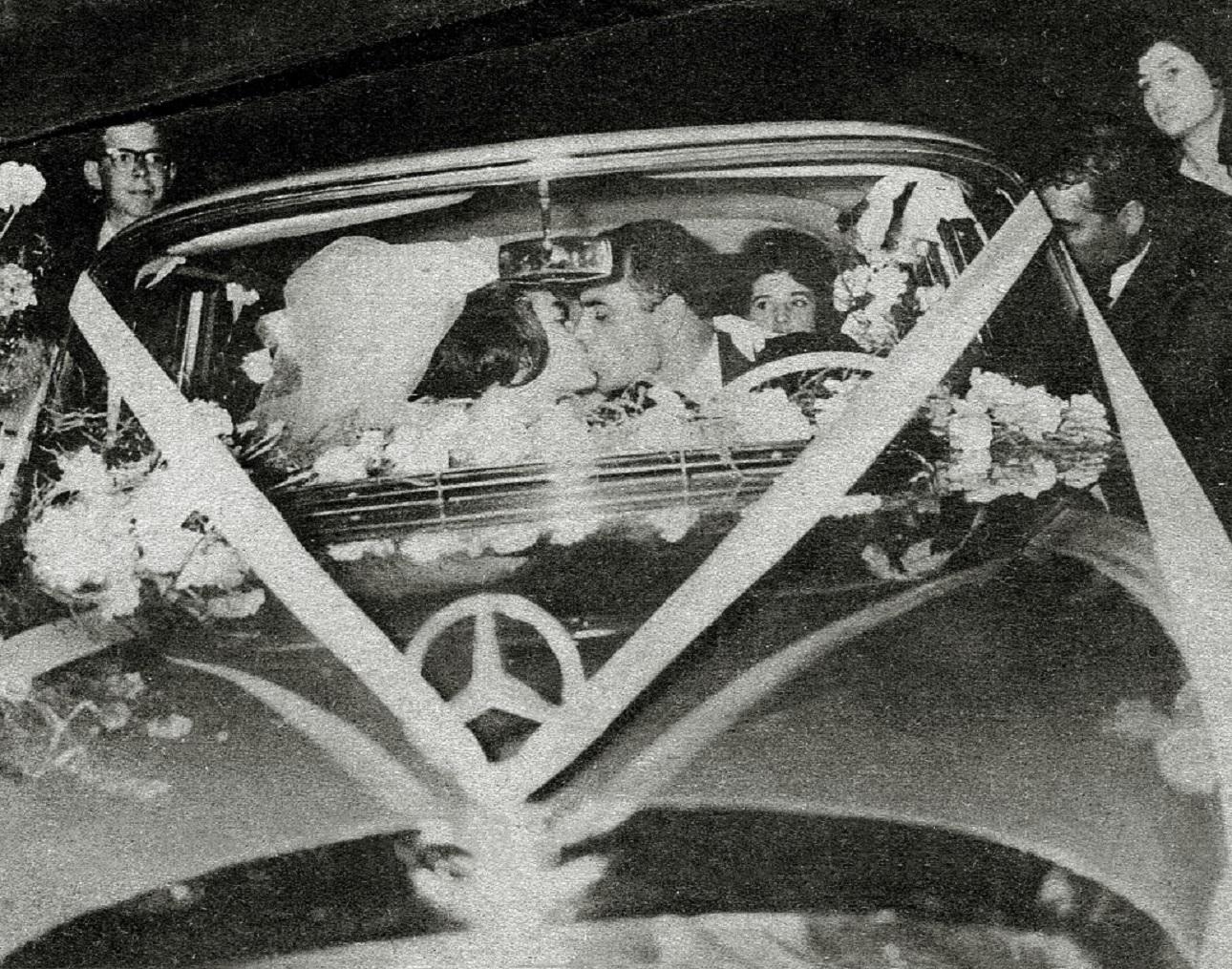 Φωτογραφία από τον γάμο του ζευγαριού - Πηγή/Facebook: Marinella 