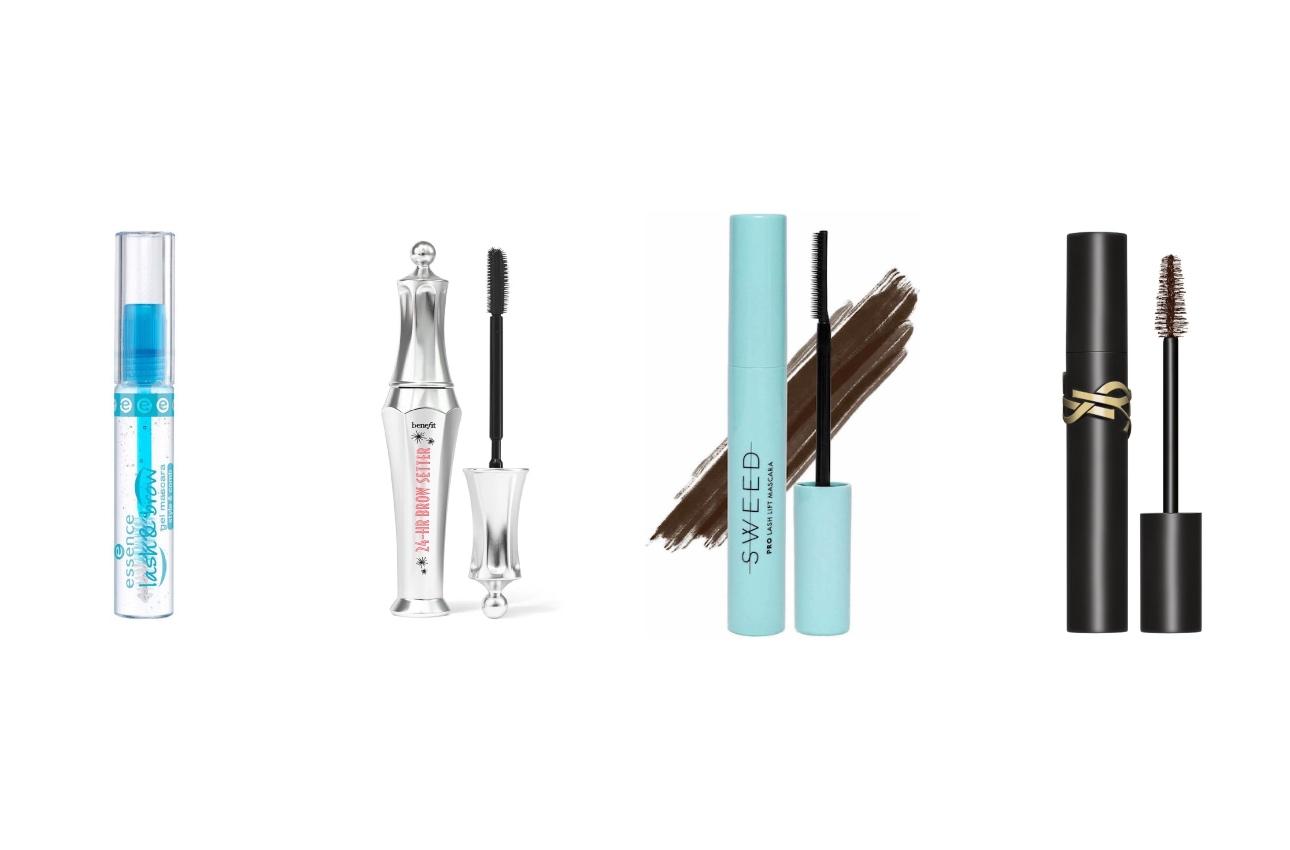 Essence Lash & Brow MascaraBenefit 24hr Brow SetterSweed Pro Lash Lift MascaraYSL Brown Mascara