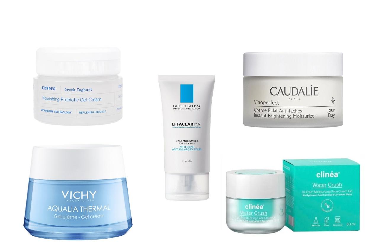 Korres Greek YoghurtVichy Aqualia ThermalLa Orche Posay Effaclat MatCaudalie VinoperfectClinea WaterCrush