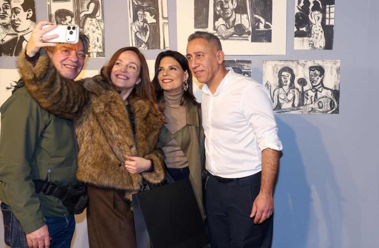 Γιάννης Τσορτέκης,Έλενα Μαυρίδου, Μαρίνα Ασλάνογλου, Απόστολος Χαντζαράς/Φωτογραφία: NDP Photo