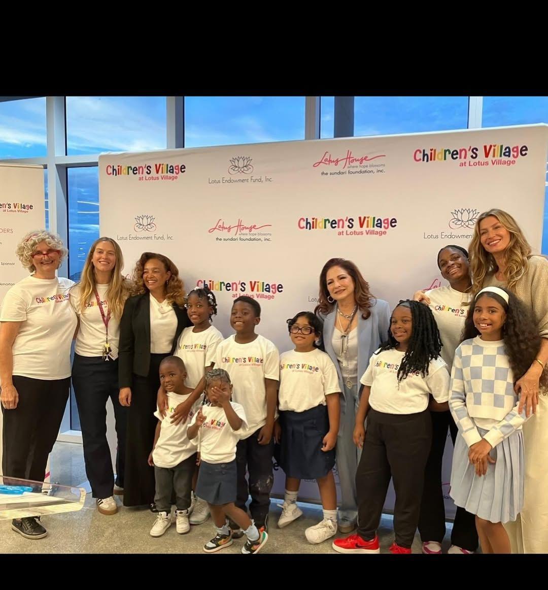 Η Ζιζέλ Μπούντζεν στη φιλανθρωπική εκδήλωση/ Φωτογραφία: Instagram/ @gisele  Φωτογραφία: Instagram/ @gisele  