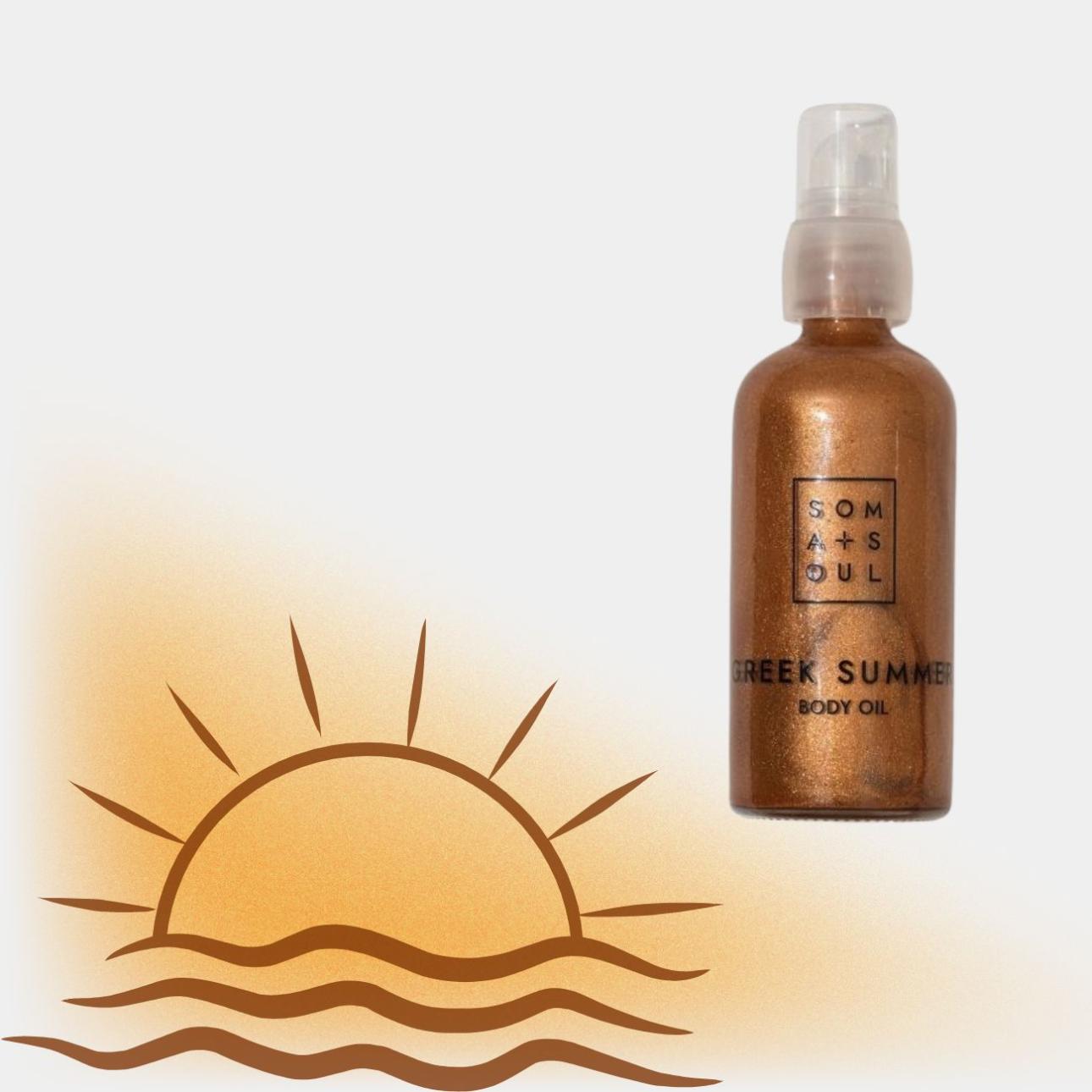 Greek Summer Body Oil, Soma+Soul
