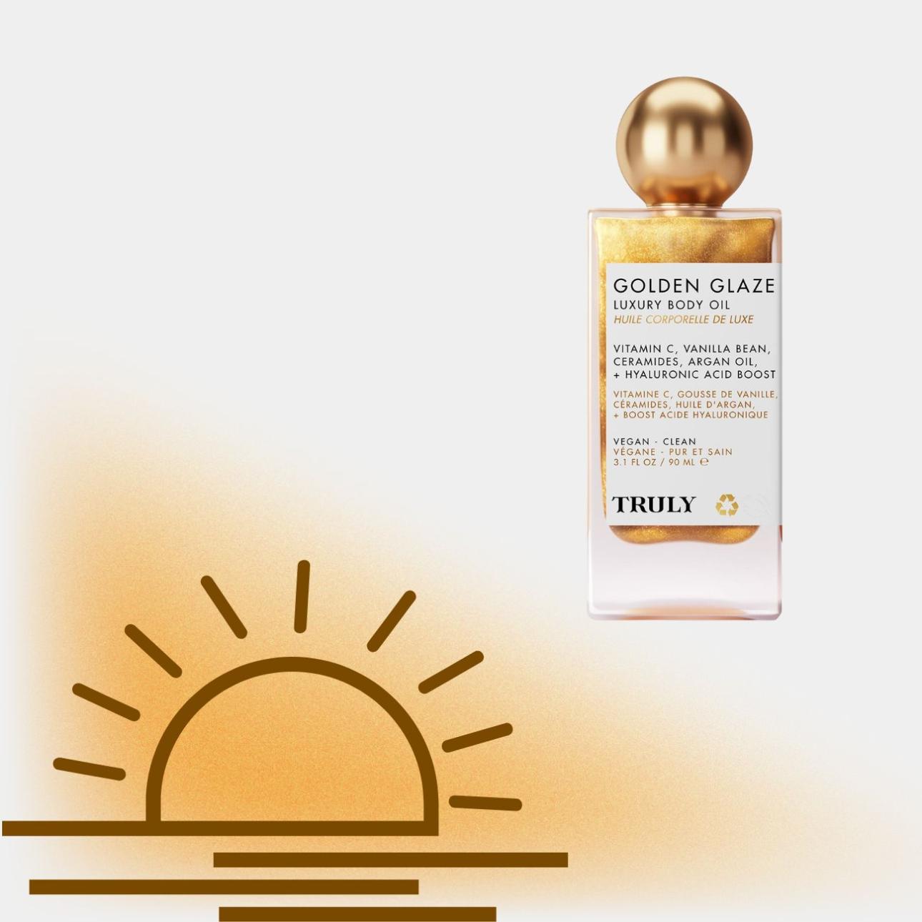 Golden Glaze Luxury Body Oil, Truly