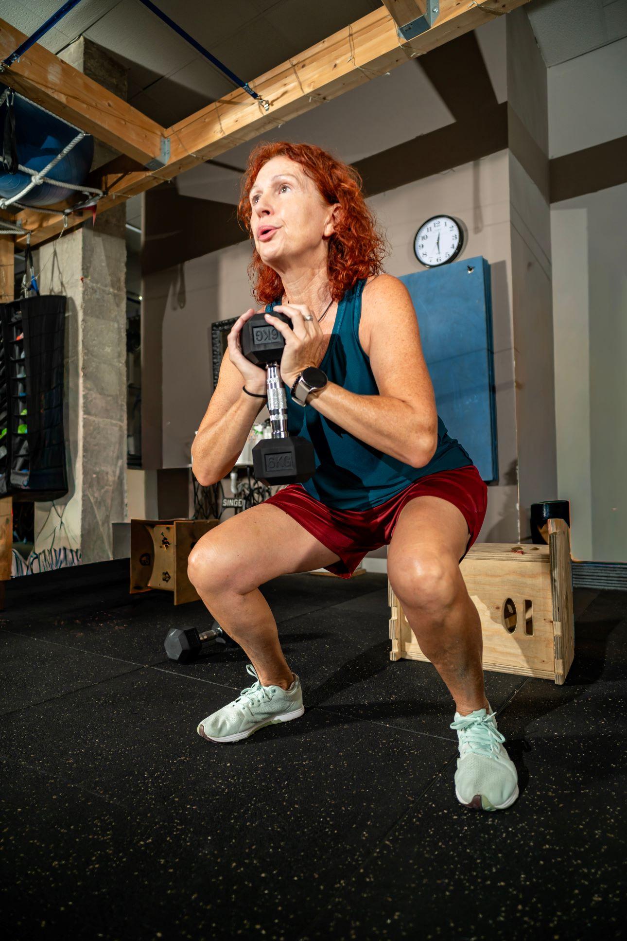 Goblet squat/ Φωτογραφία: Shutterstock