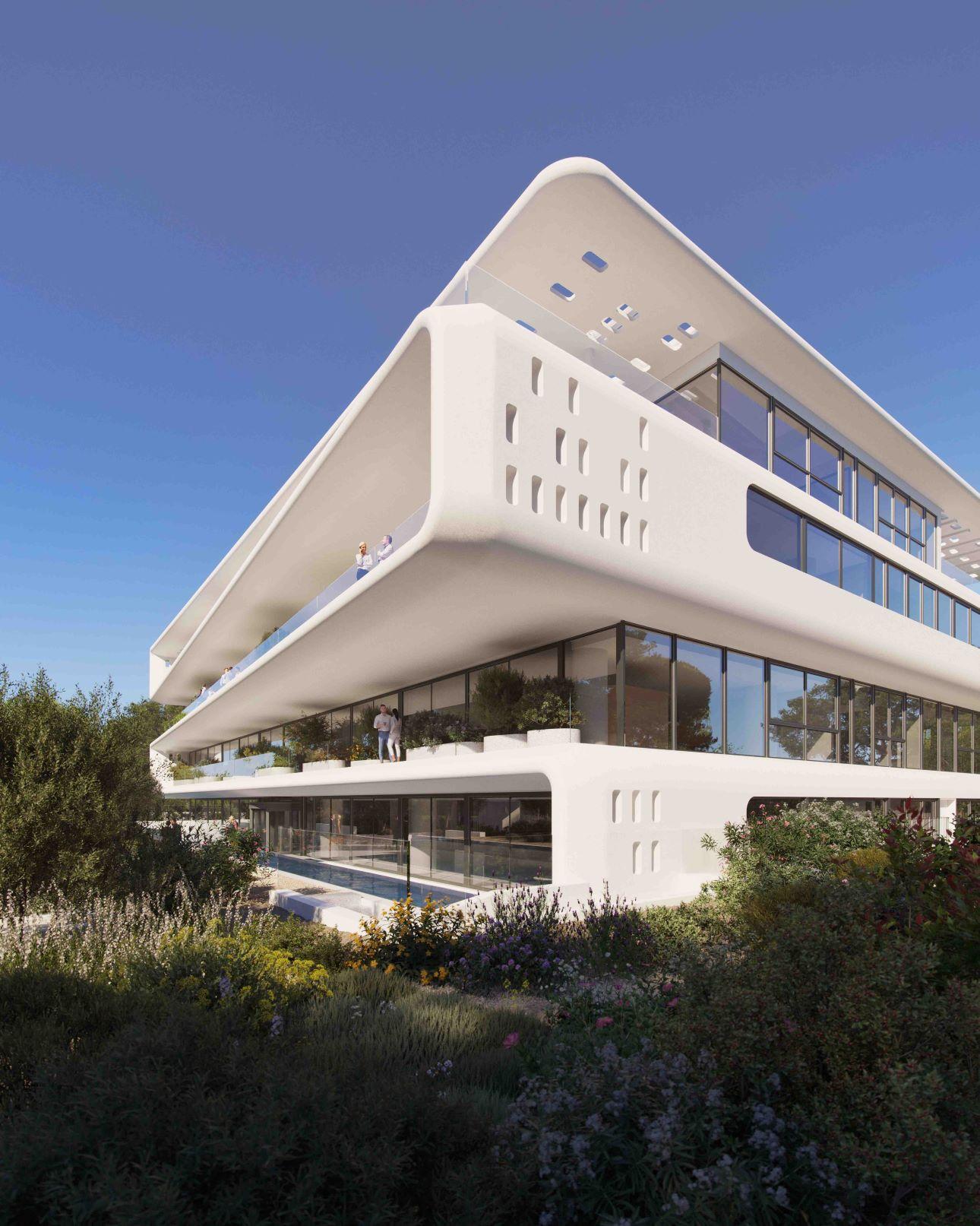 Oxygen workplace/ 3D visualization: Batis Studio