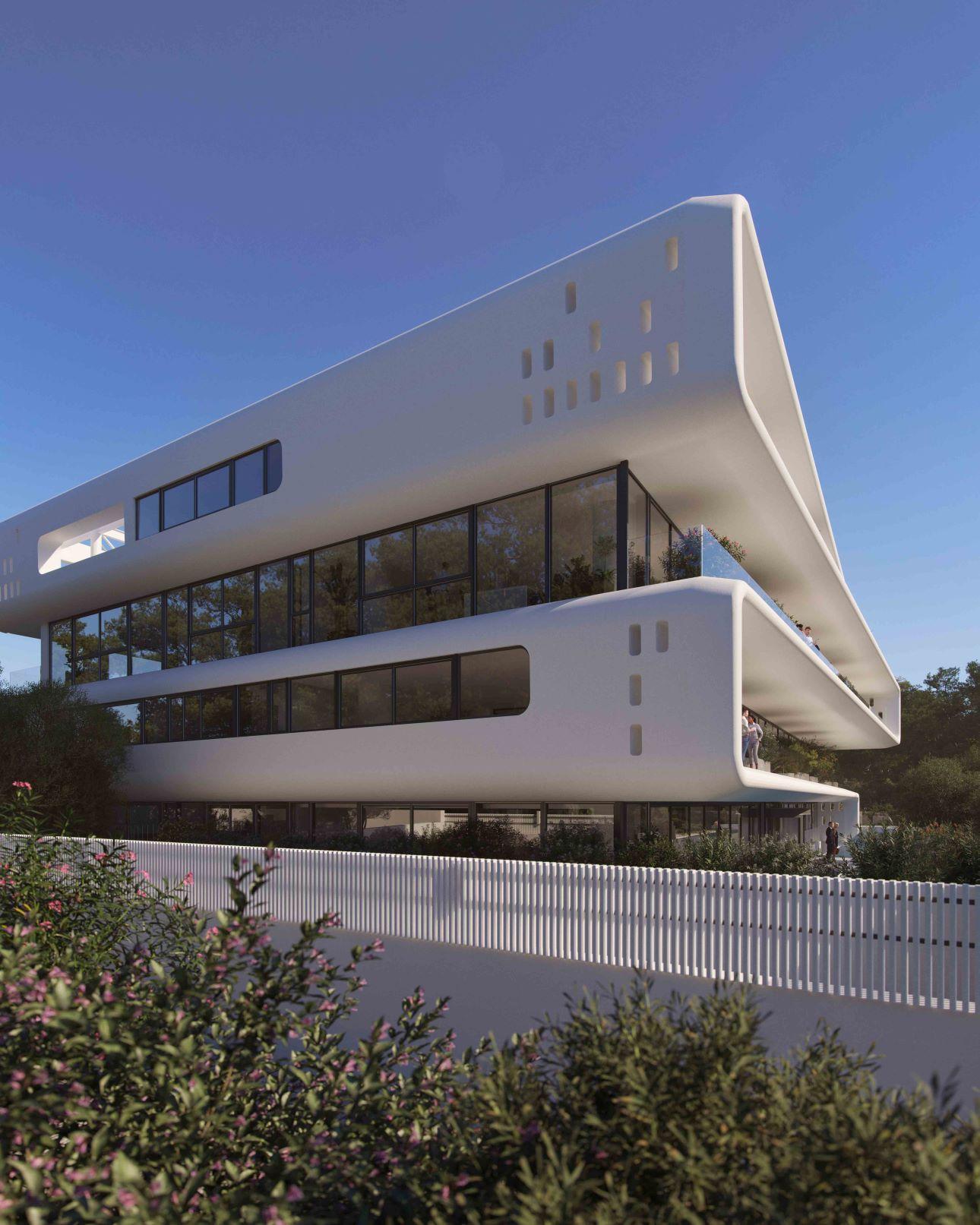 Oxygen workplace/ 3D visualization: Batis Studio