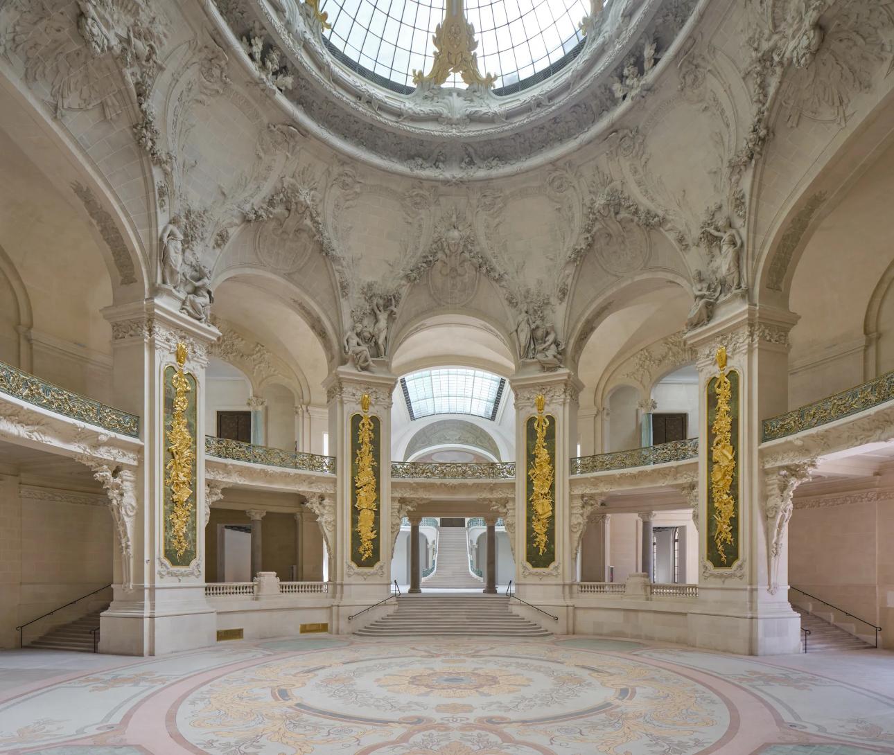 Το Rotonde d'Antin στο ανακαινισμένο Grand Palais στο Παρίσι. Antoine Mercusot/ Courtesy of Chatillon Architectes