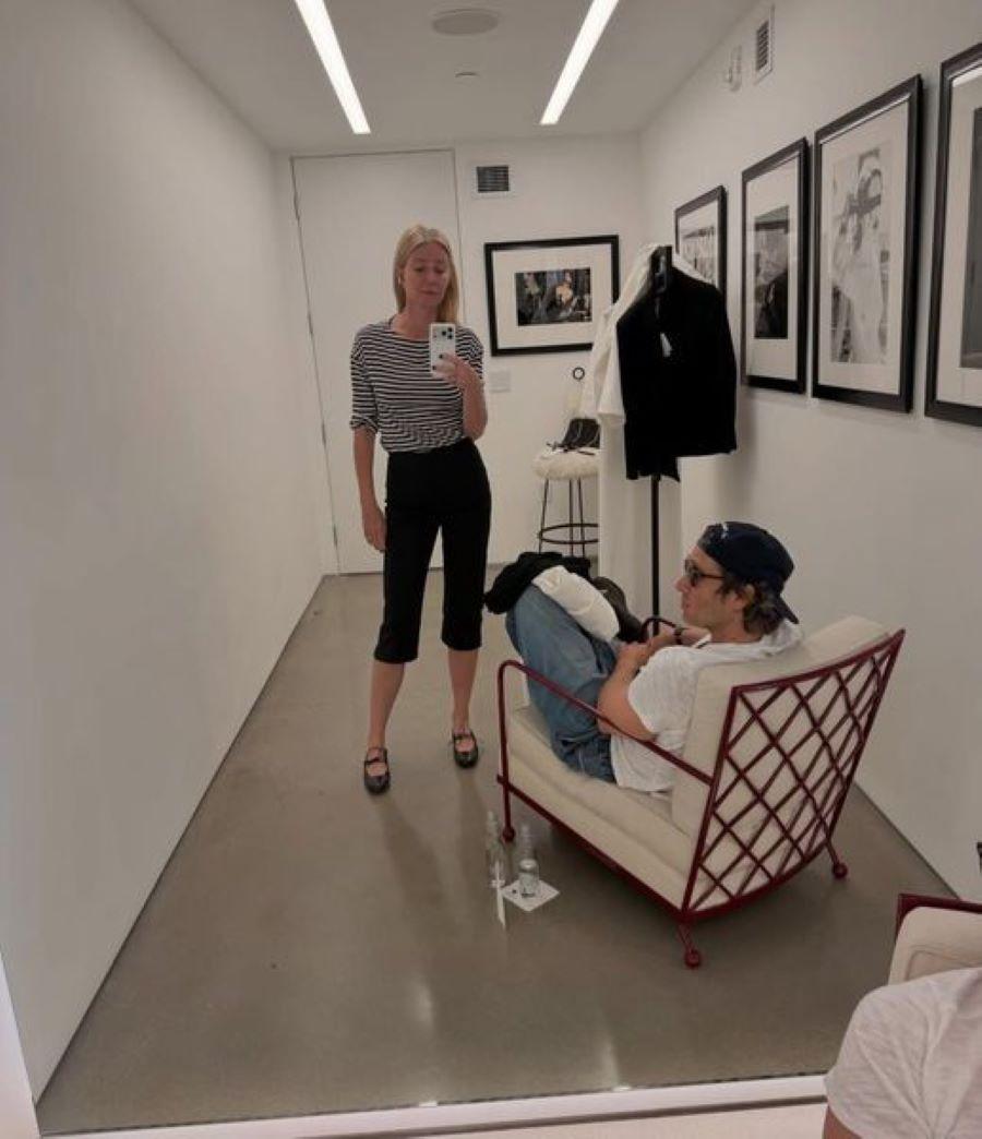 Η Γκουίνεθ Πάλτροου με κάπρι παντελόνι/ Φωτογραφία: Instagram/ @gwynethpaltrοw