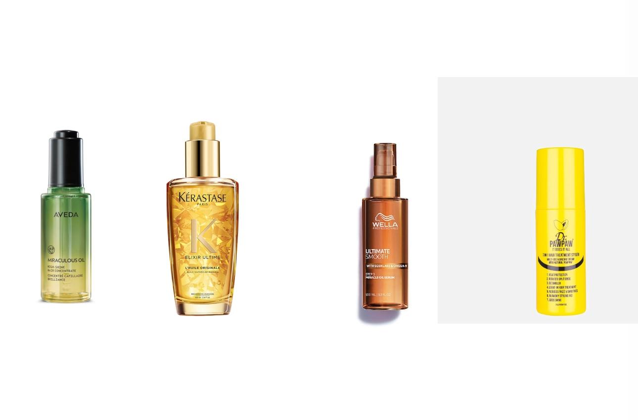 Aveda Miraculous Oil High-Shine Hair ConcentrateKerastase Elixir Ultime Original Refillable 'Ελαιο Για Λαμπερά ΜαλλιάWella Professionals Ultimate Smooth OilDr. PawPaw 7 in 1 Treatment Styler