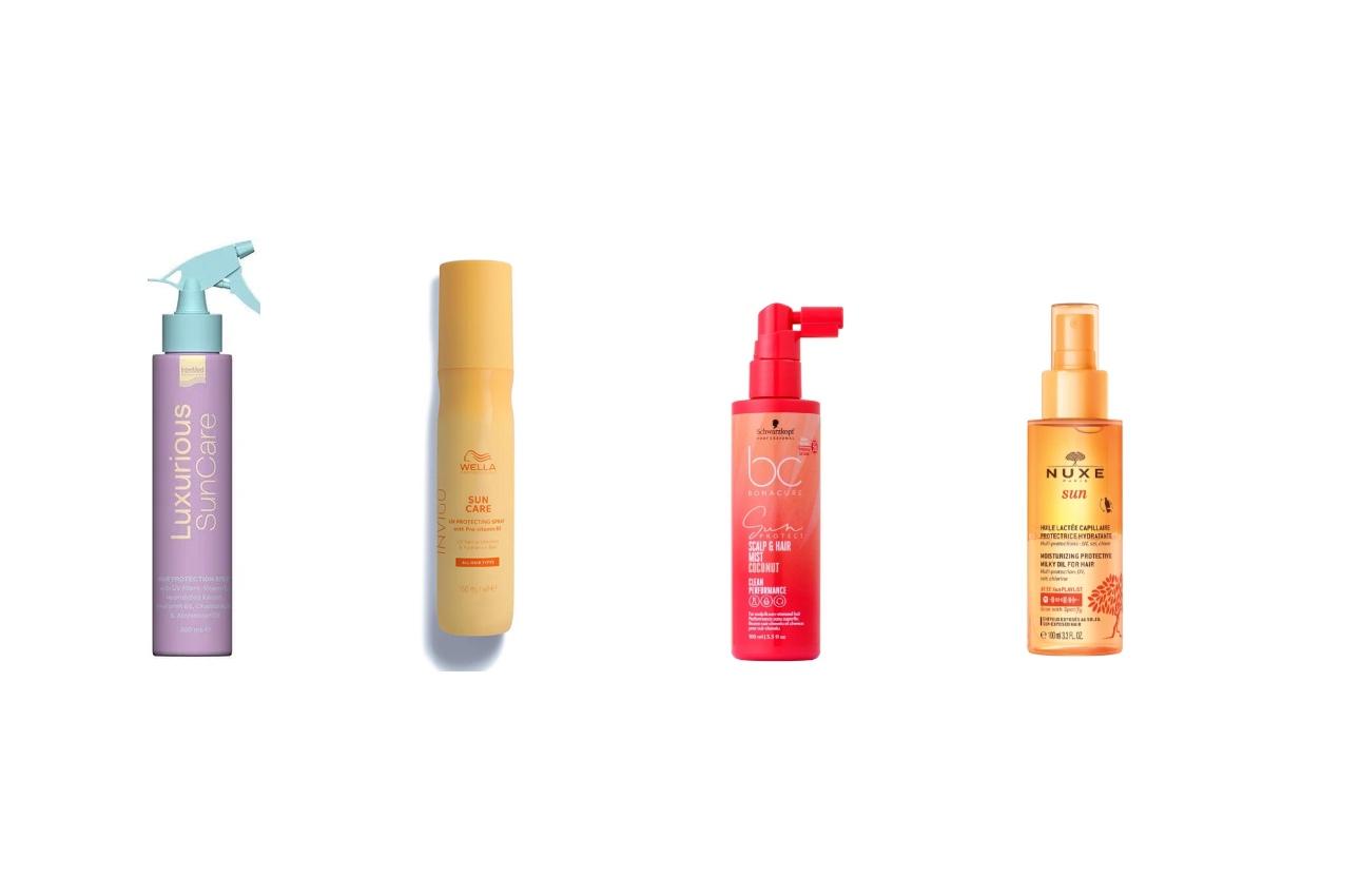  Luxurious Sun Care Hair Protection SprayWella Professionals Invigo Sun UV Hair Color Protection SpraySchwarzkopf Professional BC Bonacure Sun Protect Scalp & Hair MistNuxe Sun Moisturising Protective Milky Oil For Hair Προστατευτικό Διφασικό Λάδι Μαλλιών